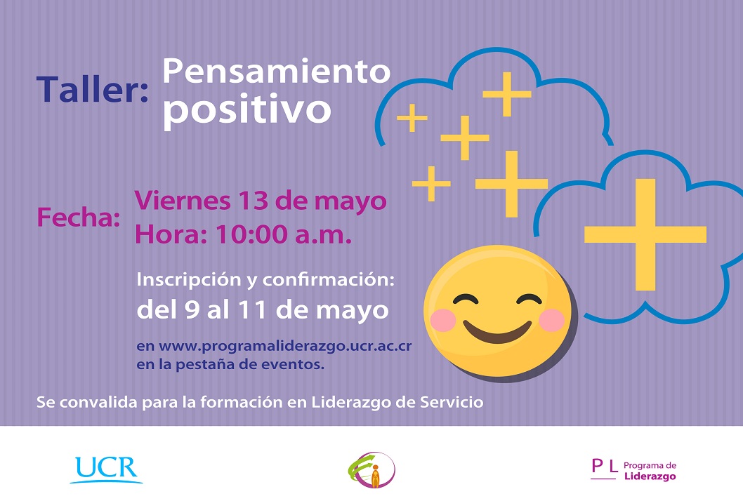  Fecha del taller: Viernes 13 de  mayo, 10:00 a. m. …