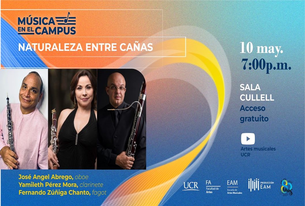  En este programa, un trío de maderas conformado por docentes de la Escuela de Artes Musicales …