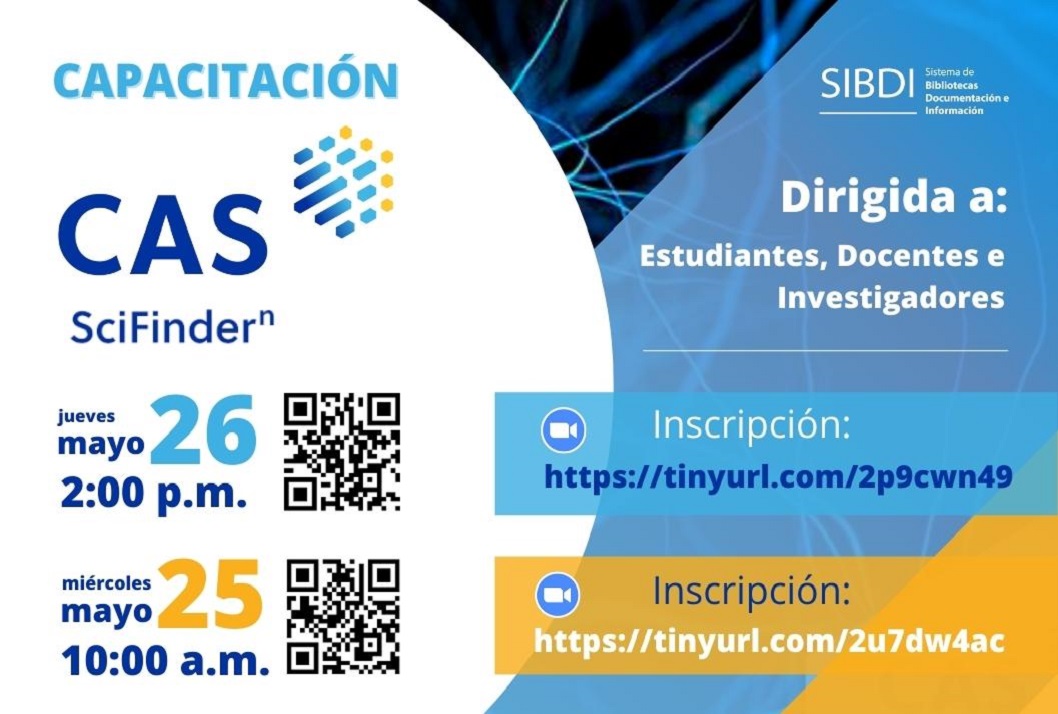  Sesión 1: Miércoles 25 de mayo, 10:00 a. m.  Enlace para pre-registro y asistencia:  …