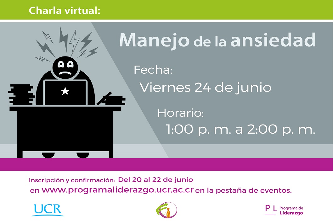  Fecha de la charla: viernes 24 de junio, de 1:00 a 2:00 p. m. por medio de …