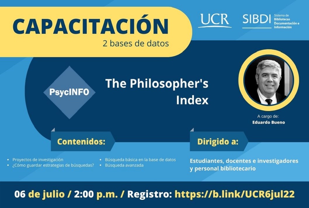  PsycINFO: base de datos referencial elaborada por la American Psychological Association, que …