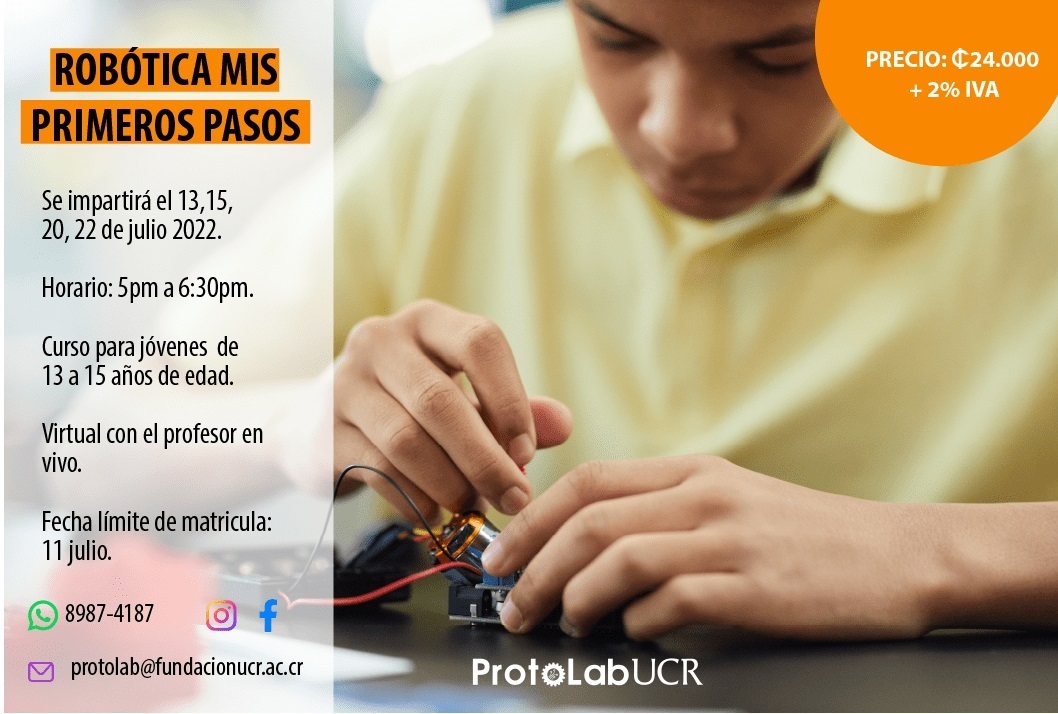  Duración: 13, 15, 20 y 22 de julio, de 5:00 a 6:30 p. m. (virtual) 