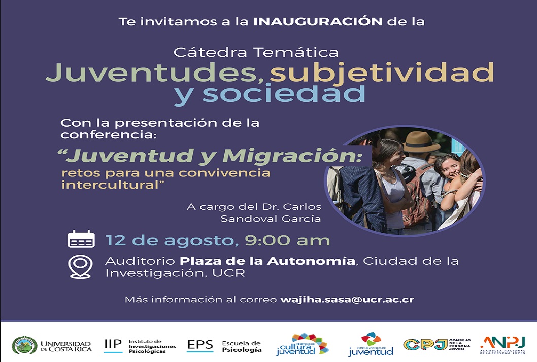  Con la presentación de la conferencia: Juventud y Migración: retos para una convivencia …
