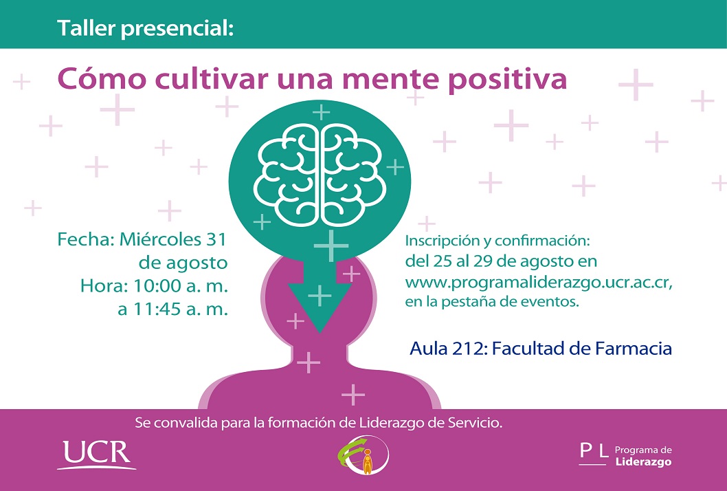  Fecha del taller: Miércoles 31 de agosto, de 10:00 a 11:45 a. m. en el aula 212 de la Facultad …