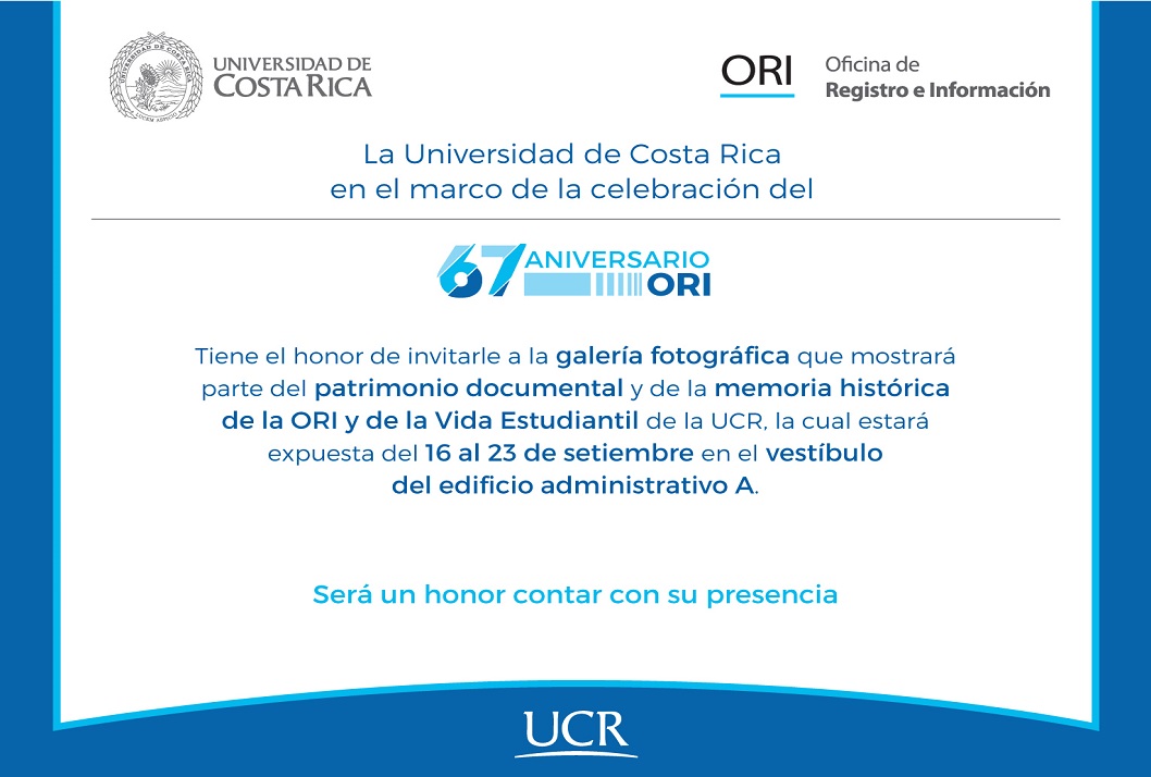  Se mostrará parte del patrimonio documental y de la memoria histórica de la ORI y la Vida …