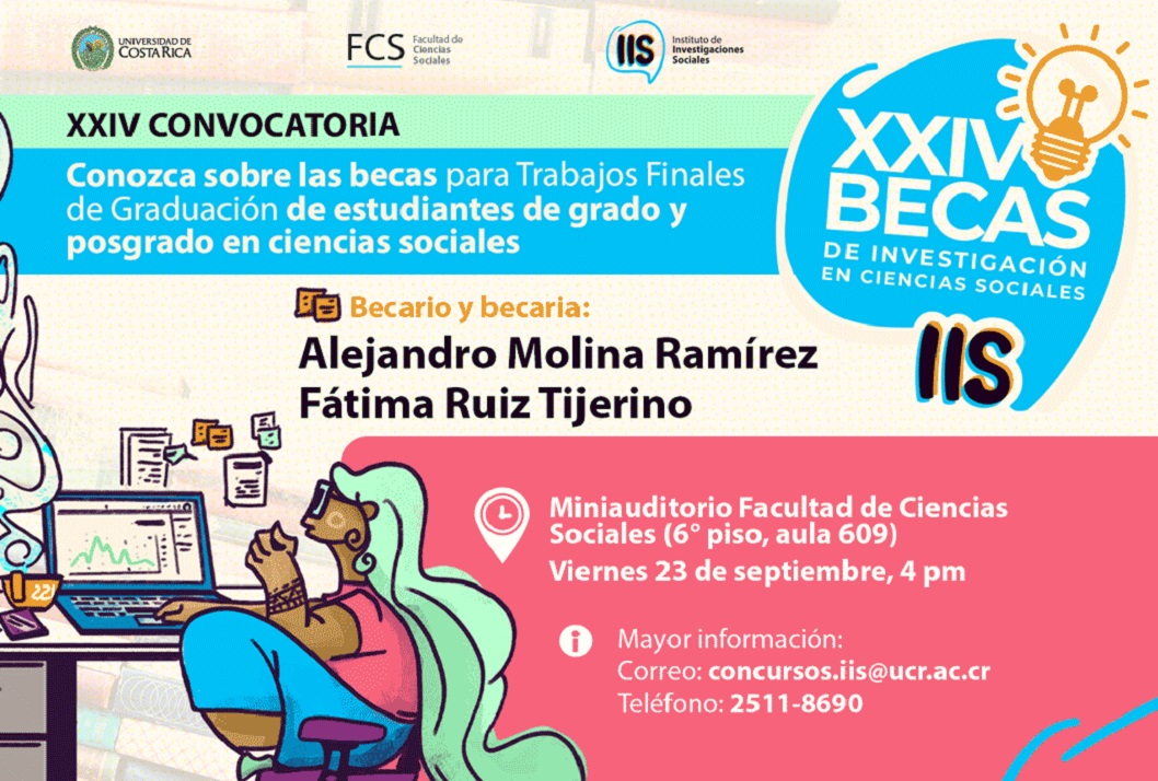  El Instituto de Investigaciones Sociales le invita al conversatorio con la becaria Fátima Ruiz  …
