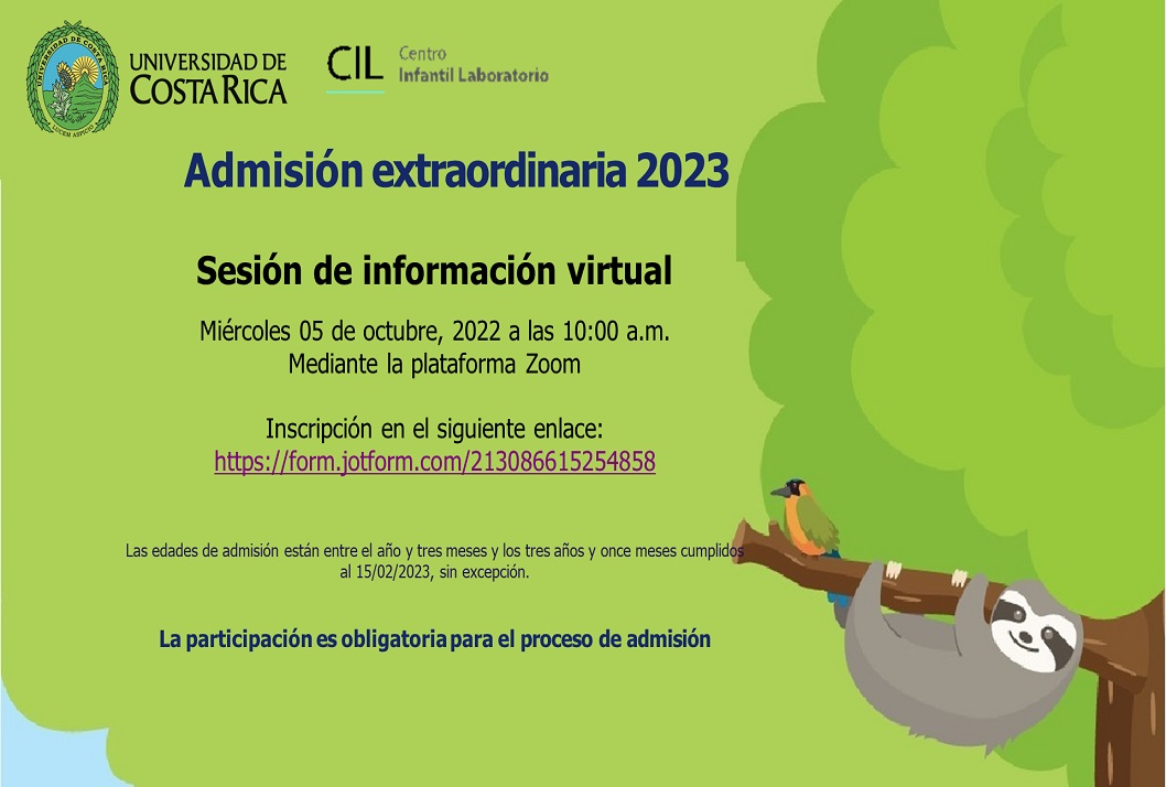  La participación de la familia es requisito obligatorio en el proceso de admisión 2023. Las …