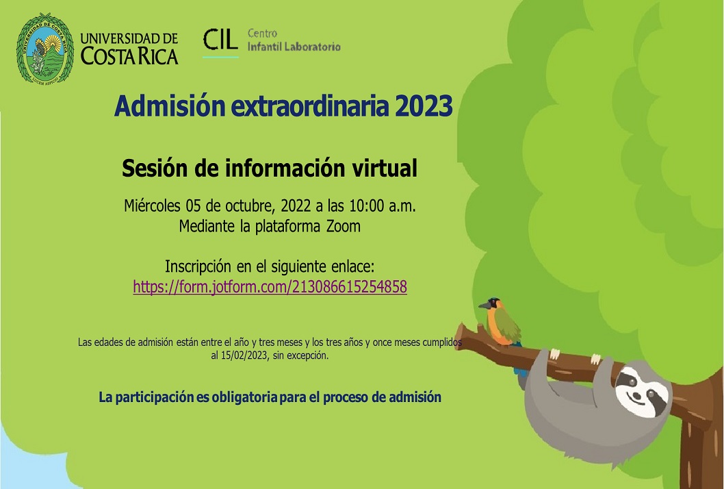  La participación de la familia es requisito obligatorio en el proceso de admisión 2023. Las …