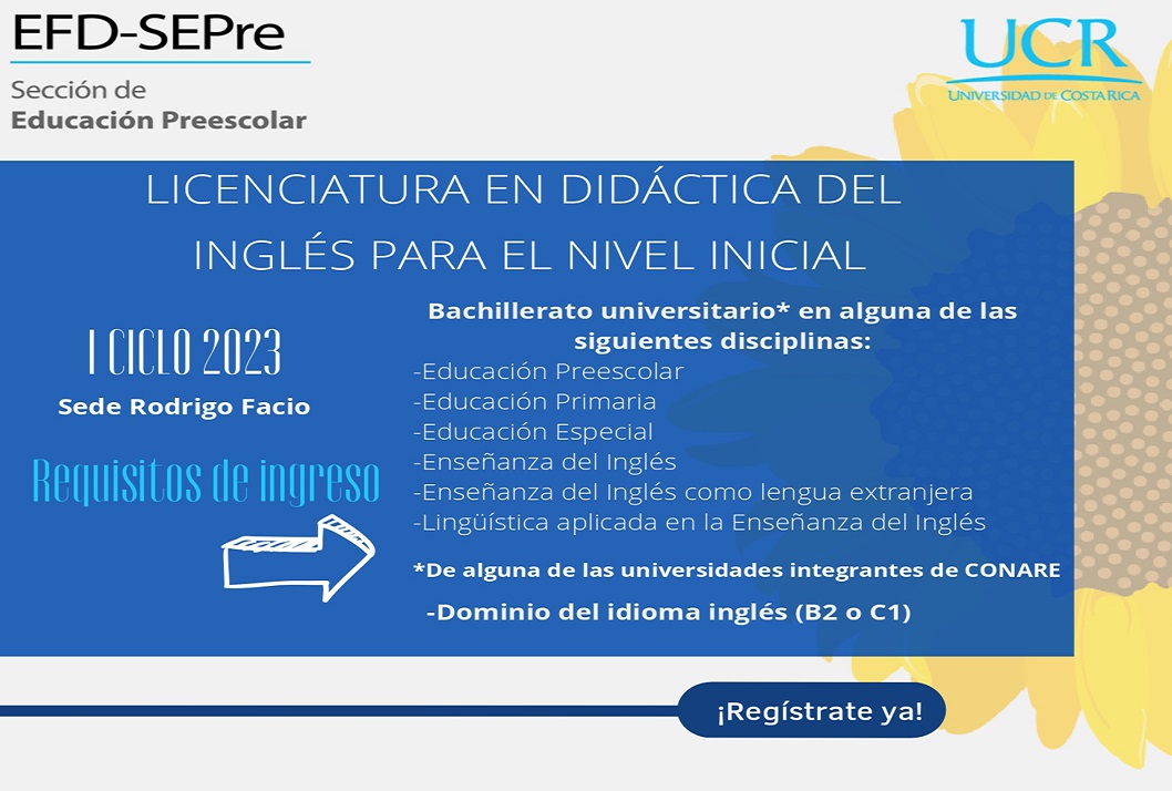   Educación Preescolar Educación Primaria Educación Especial Enseñanza del Inglés Enseñanza del …