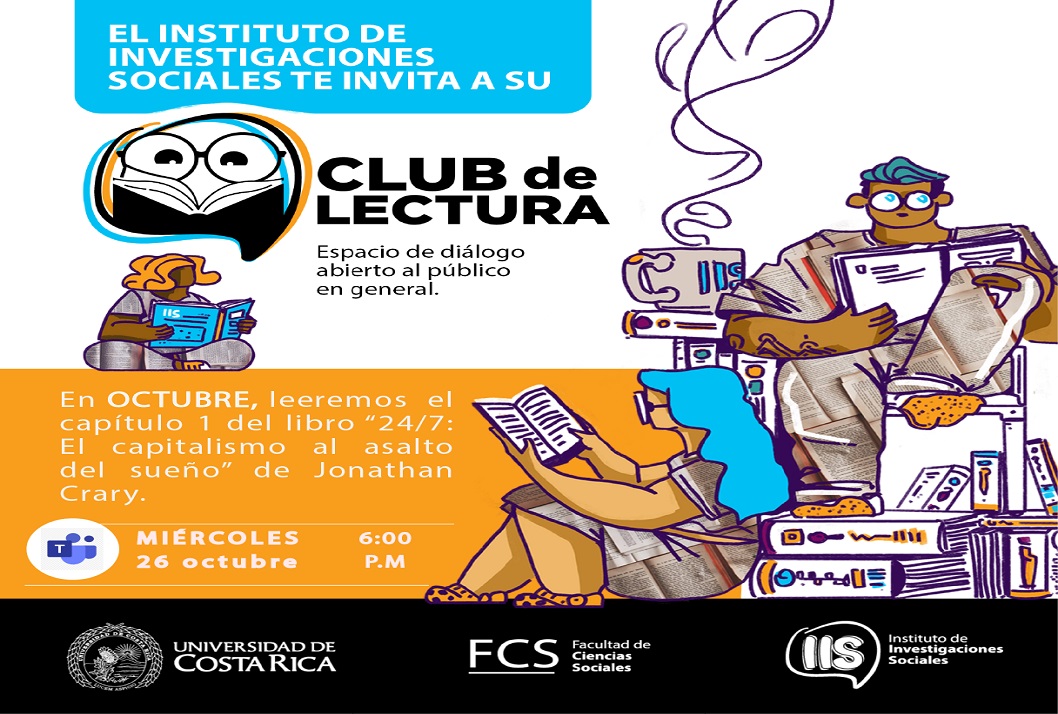  El Club del Lectura del IIS, es un espacio abierto al público general y aún está habilitada la …