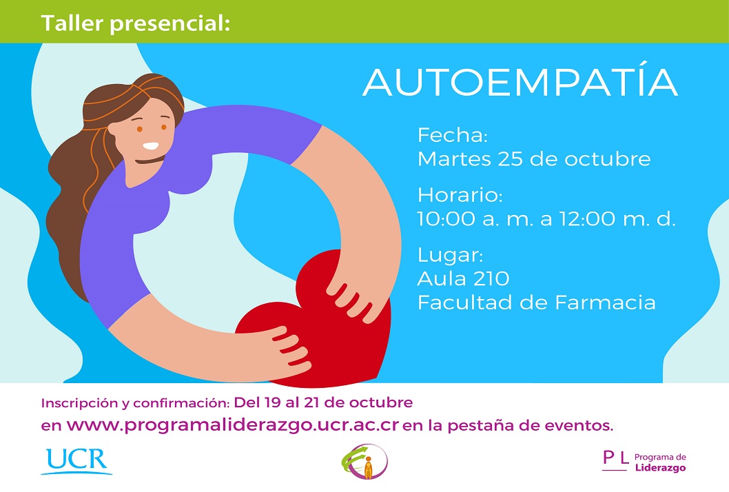  Fecha del Taller: Martes 25 de octubre, de 10:00 a. m. a 12:00 m. en el aula 210 de la Facultad …