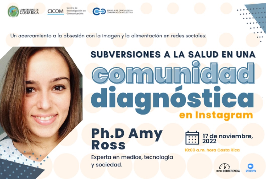  La Dra. Amy Ross Arguedas, periodista costarricense e investigadora de Oxford, compartirá en …