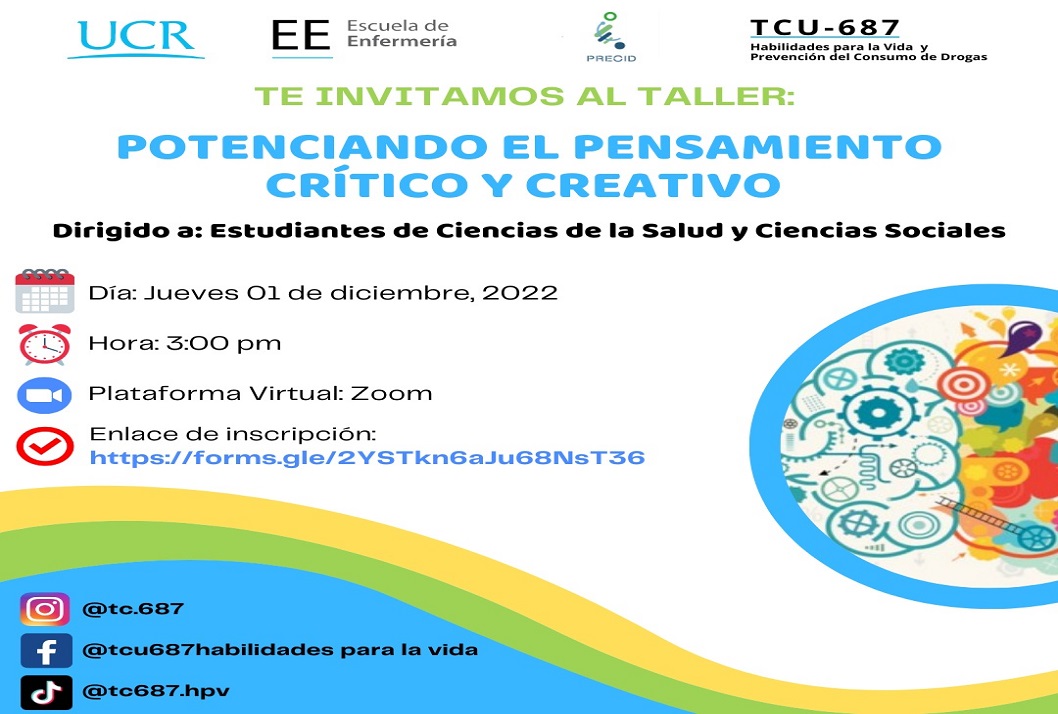  Enlace para la inscripción: https://forms.gle/2YSTkn6aJu68NsT36 