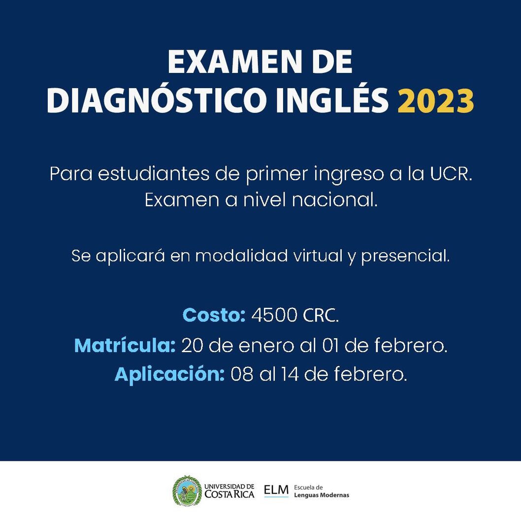  Para ver las carreras que realizan este Diagnóstico y otros detalles, utilice el enlace: …