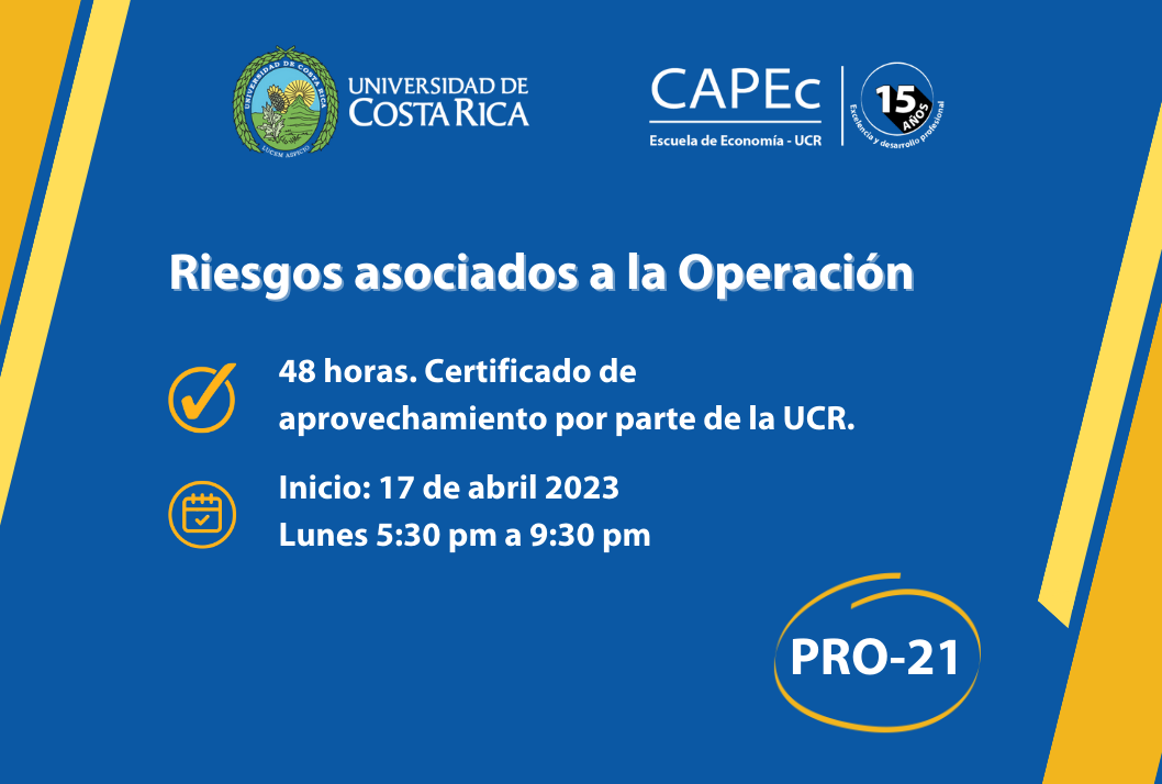  Fecha de inicio: lunes 17 de abril. Horario: lunes de 5:30 a 9:30 p. m. Total 48 horas. Se …