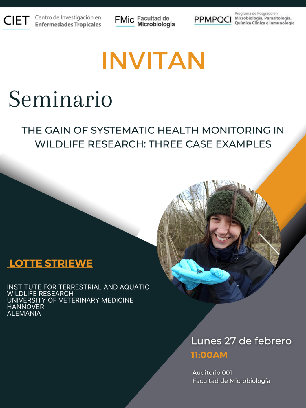  Lotte Striewe Institute for Terrestrial and Aquatic wildlife Research University of Veterinary …