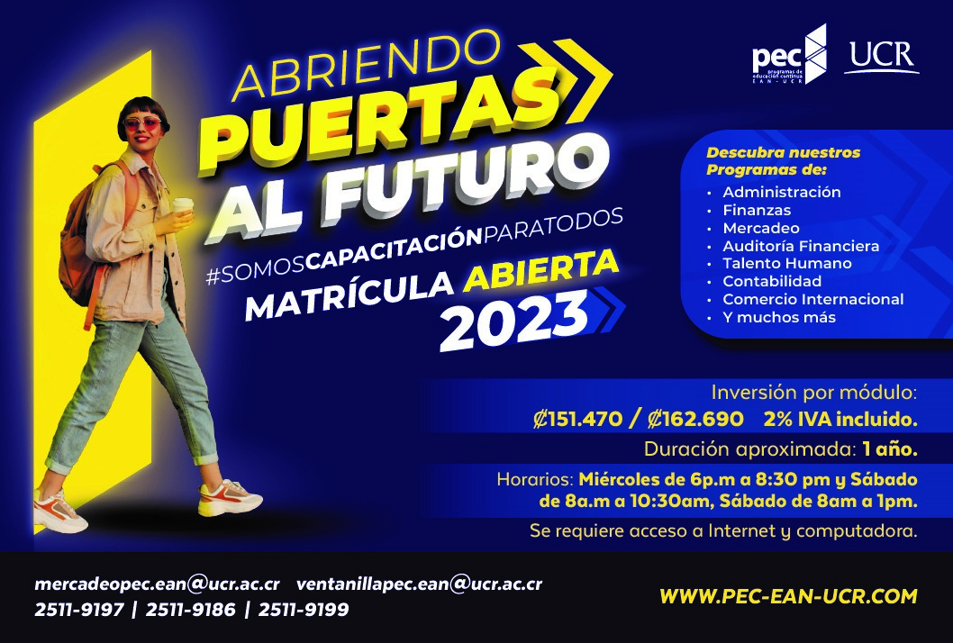  Descubra nuestros programas de administración, finanzas, mercadeo, auditoría financiera, talento …