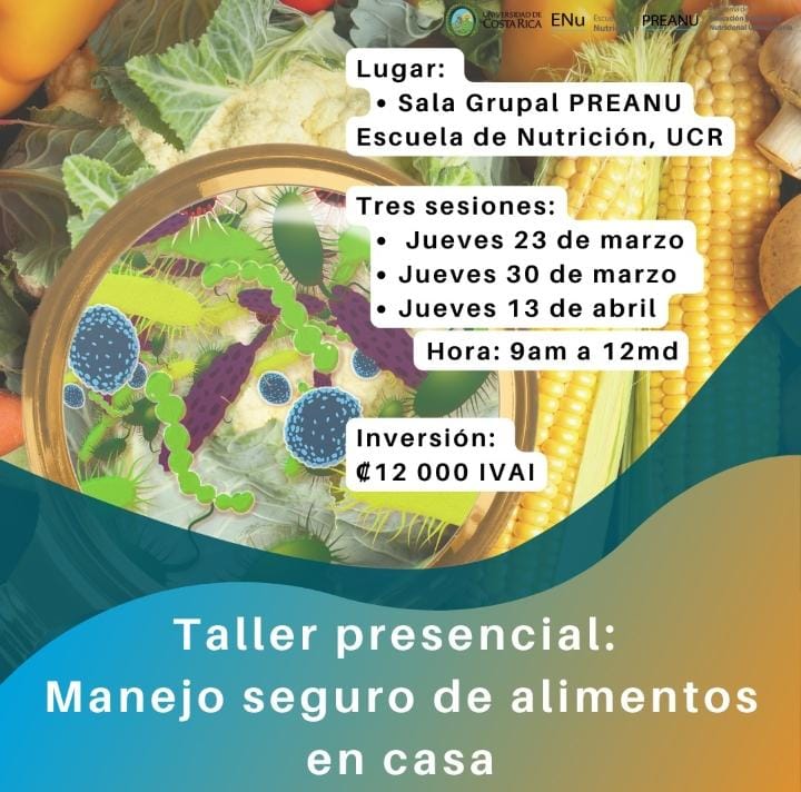  Tres sesiones: 23 y 30 de marzo y 13 de abril, jueves, de 9:00 a. m. a 12:00 m. 