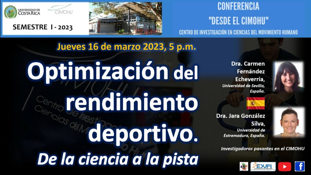  Damos inicio al Ciclo de Conferencias desde el CIMOHU I-2023 a cargo de las conferencistas, la …