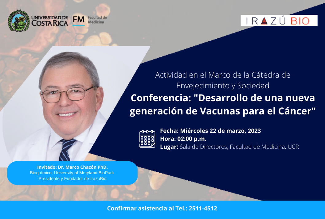  Actividad en el Marco de la Cátedra de Envejecimiento y Sociedad Invitado: Dr. Marco Chacón Ph. …