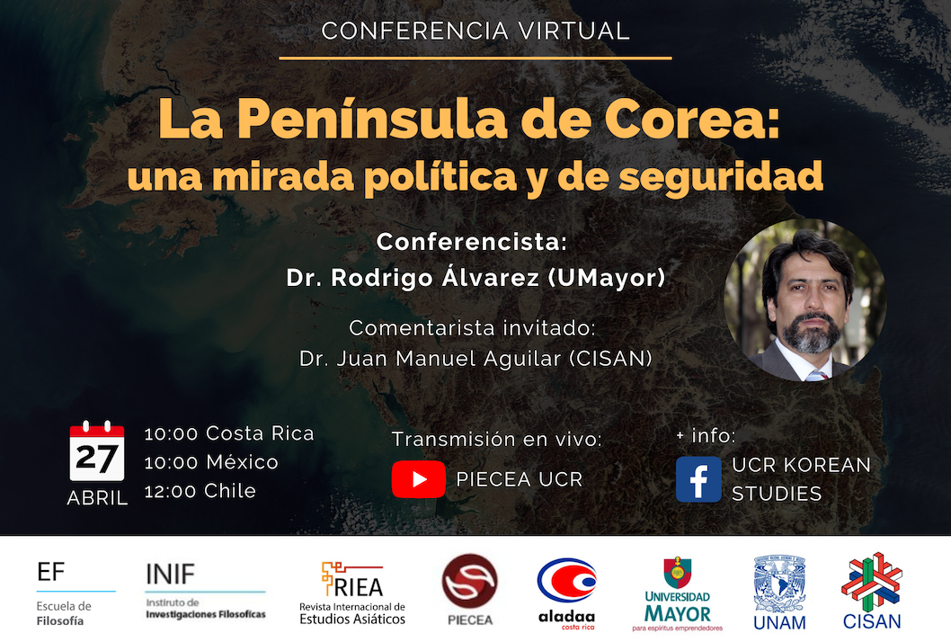 Conferencista: Dr. Rodrigo Álvarez (UMayor), comentarista: Dr. Juan Manuel Aguilar (CISAN). 