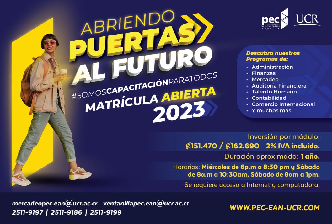Cursos: Programas de Capacitación para el segundo ciclo del año 2023  Invita a sus Programas de Capacitación para el segundociclo del año 2023.Técnico en Gestión …