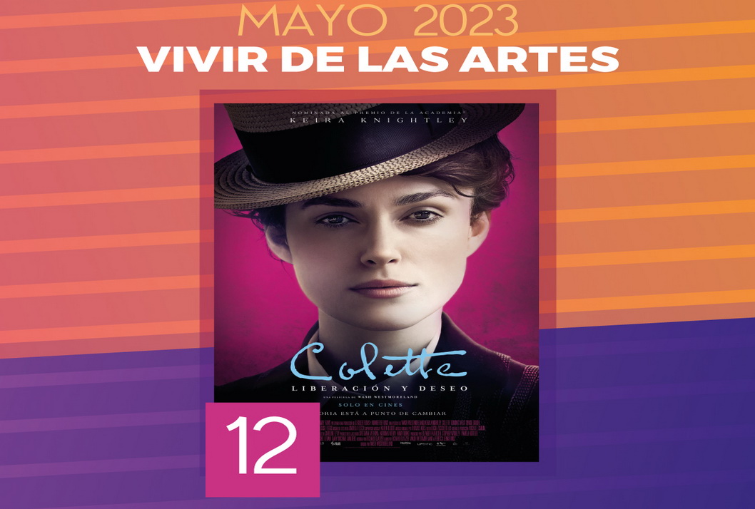   Ciclo de cine: "Vivir de las Artes." Viernes 12 de mayo, 7:00 p. m.,  Cine por Zoom …