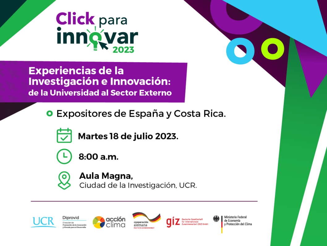  Martes 18 de julio, de 8:00 a. m. a 12:00 m. La Dirección de Promoción de la Innovación y …