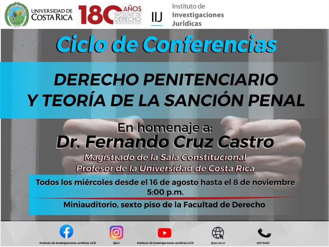  Actividad en Homenaje al Dr. Fernando Cruz Castro. Magistrado de la Sala Constitucional y …