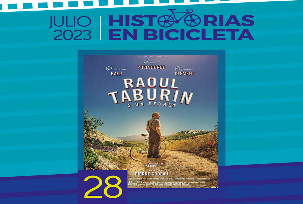   Ciclo de cine:  "Historias en Bicicleta." Viernes 28 de julio, 7:00 p. m. por Zoom …