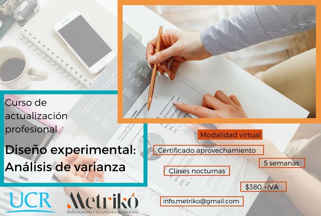  Curso de actualización profesional: Diseño Experimental Análisis de varianza Modalidad Virtual …