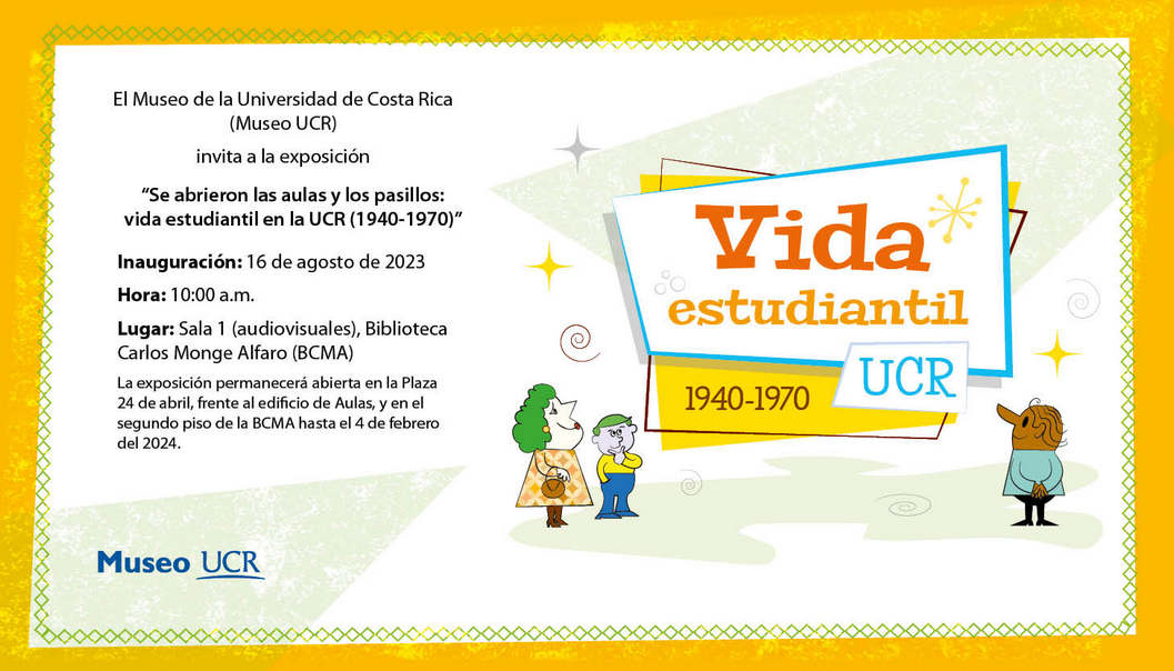  El Museo de la Universidad de Costa Rica (Museo UCR) invita a la exposición: “Se abrieron las …