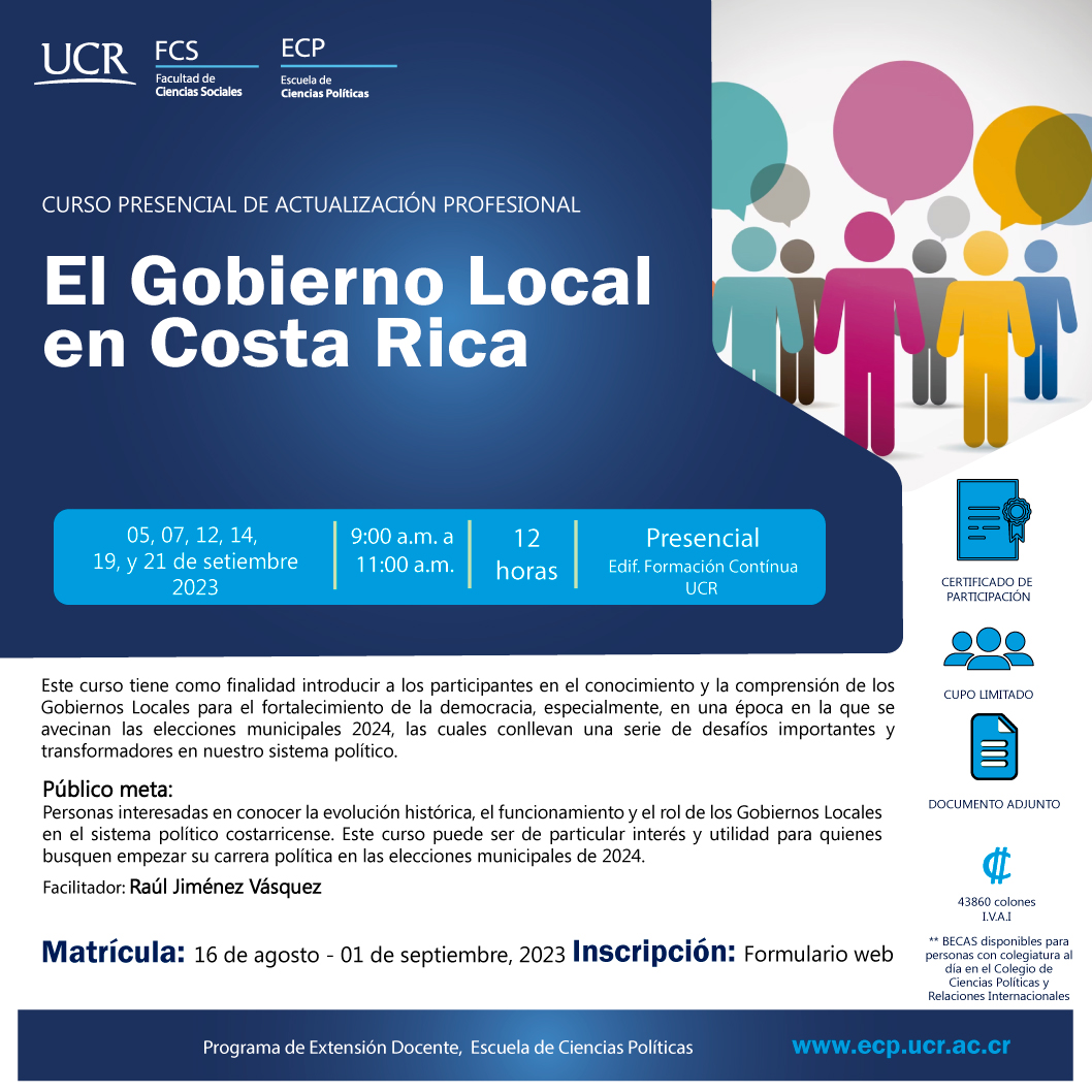  Link del formulario de inscripción: https://forms.gle/4g9Uu7g1mGznuxWcA  Costo: 43 860 IVA …