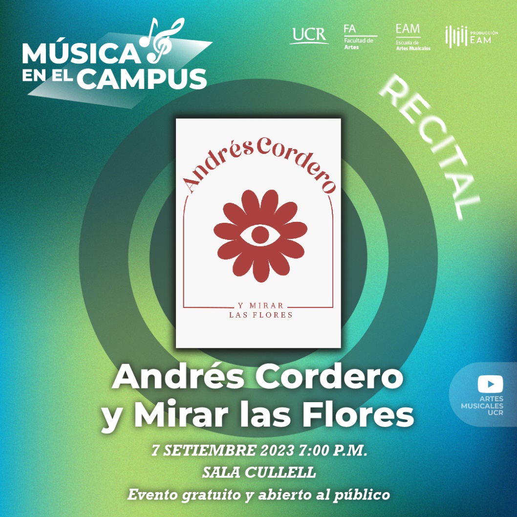  Andrés Cordero, ganador del premio ACAM 2020 a mejor álbum de nueva canción con su producción …