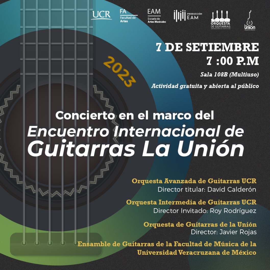 La Escuela de Artes Musicales invita al concierto en el marco del Encuentro Internacional de …