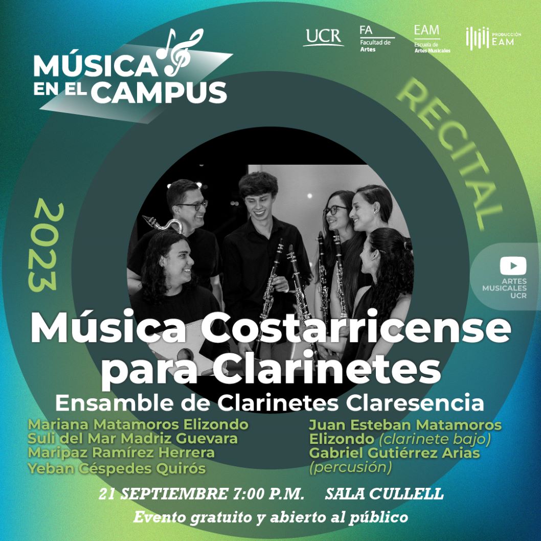  De la mano del Ensamble de Clarinetes "Clarescencia" la temporada de conciertos Música …