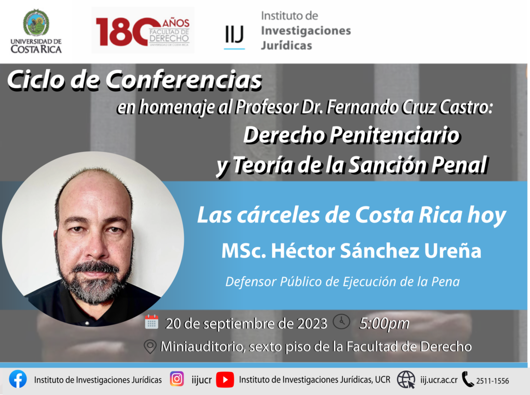  Tema: Las Cárceles de Costa Rica. 