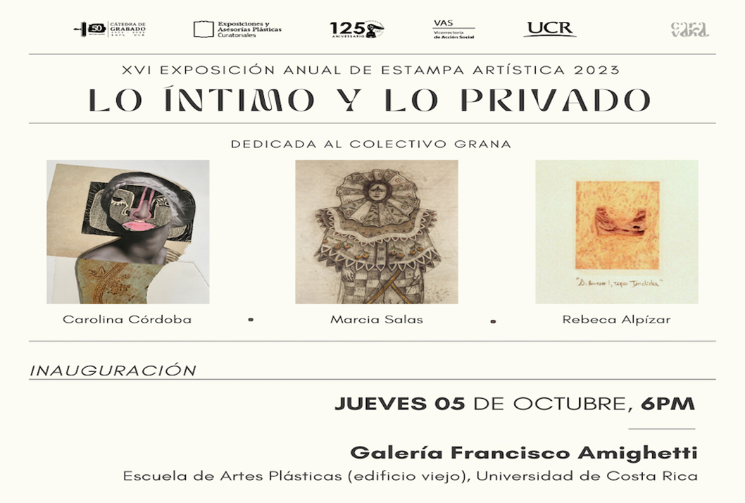  La exposición es dedicada al Colectivo Grana, conformado por: Carolina Córdoba, Marcia Salas y …