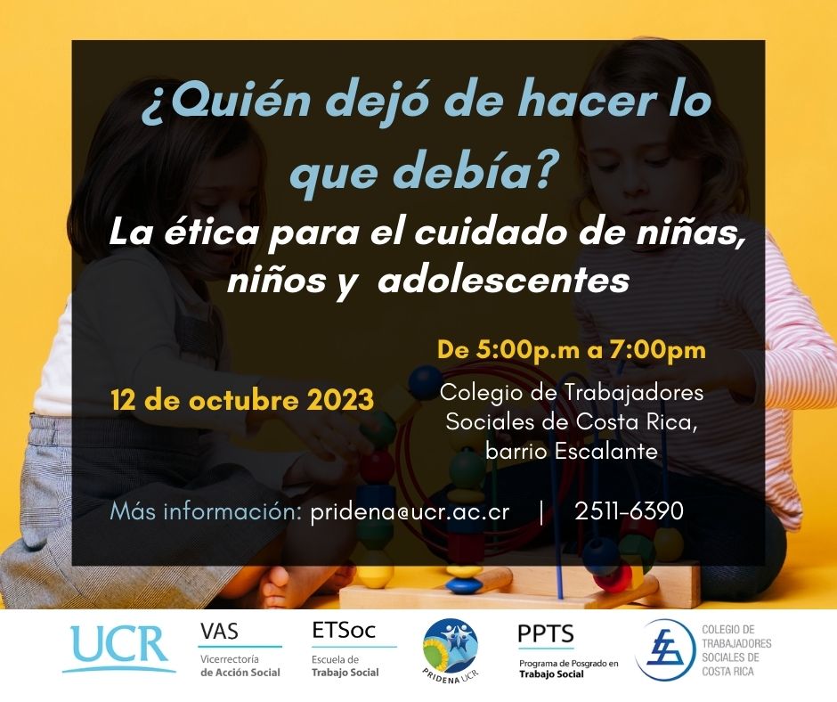 Invitación de la Oficina - Escuela de Trabajo Social UCR