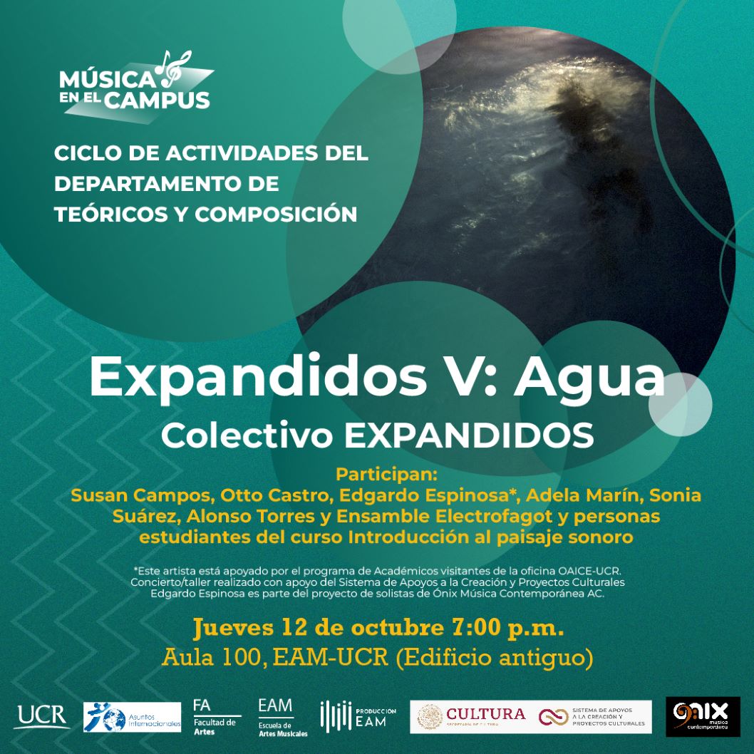  Conciertos Expandidos busca abordar la interpretación musical y la creación artística, desde una …