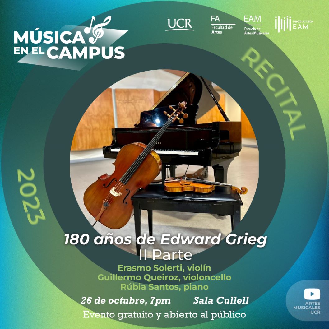  ¡Celebremos a E.Grieg! En este segundo y último concierto en homenaje a los 180 años del …