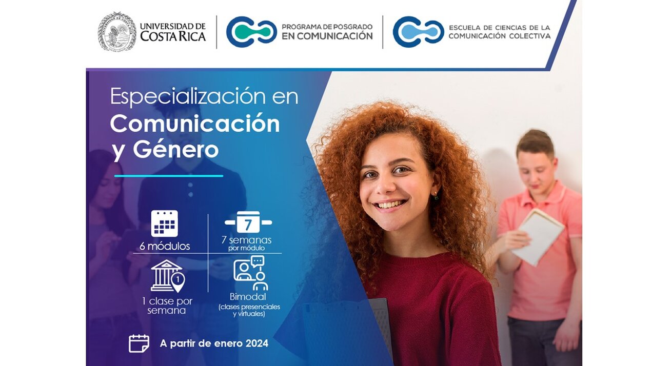  Esta especialización es un esfuerzo conjunto del Programa de Posgrado en Comunicación, y el …