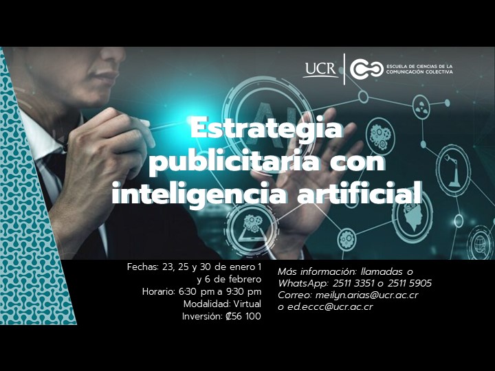    Fechas del curso: 23, 25 y 30 de enero 1 y 6 de febrero   Horario: 6:30 a 9:30 p. m.   …