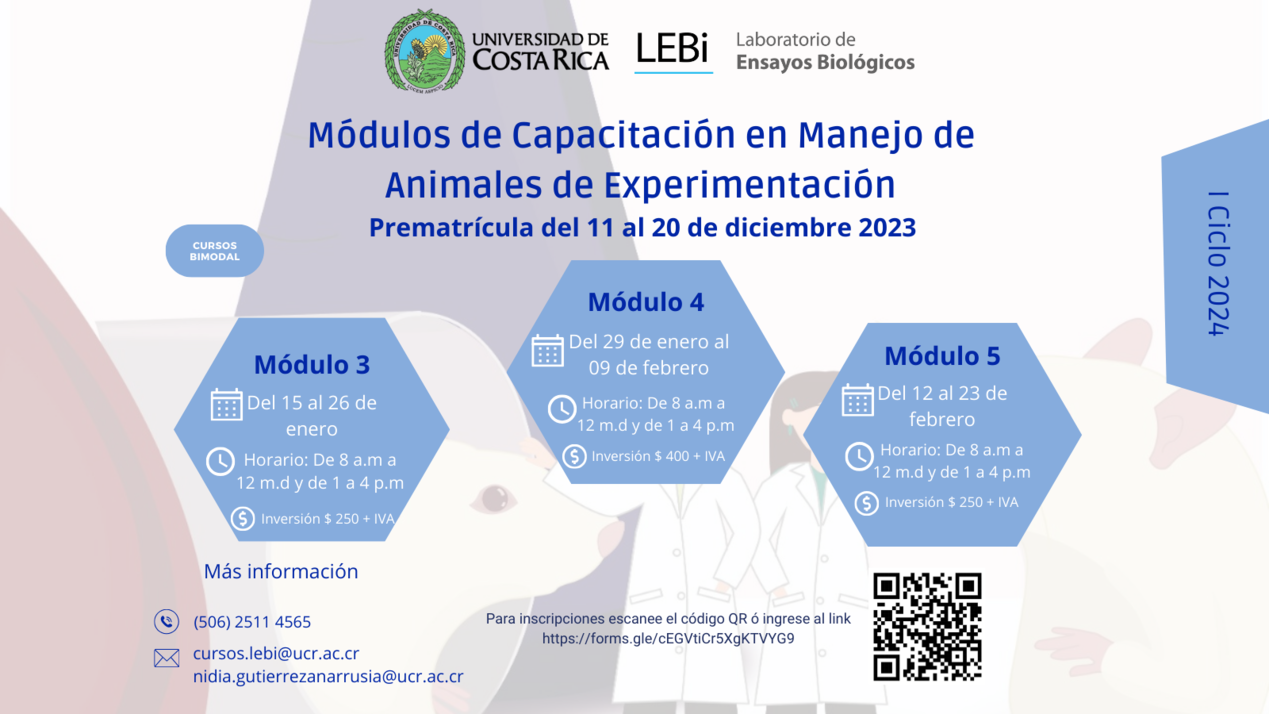 Laboratorio de Ensayos Biológicos tiene el agrado de invitarle a los módulos de capacitación 3, …