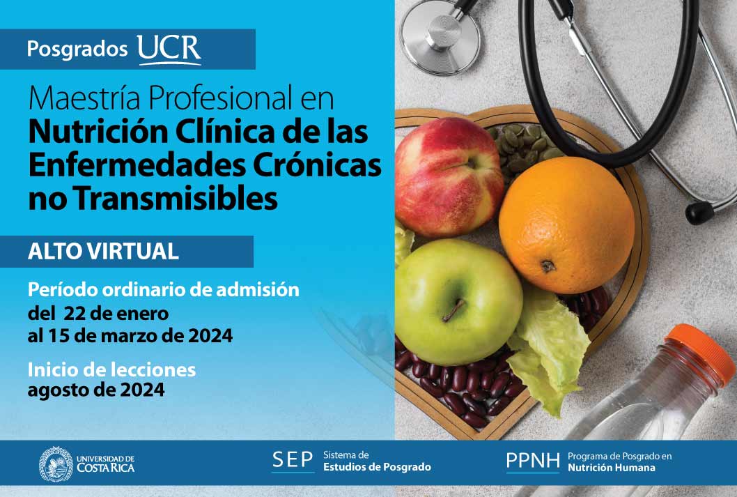   Maestría Profesional en Nutrición Clínica de las Enfermedades Crónicas no Transmisibles      …