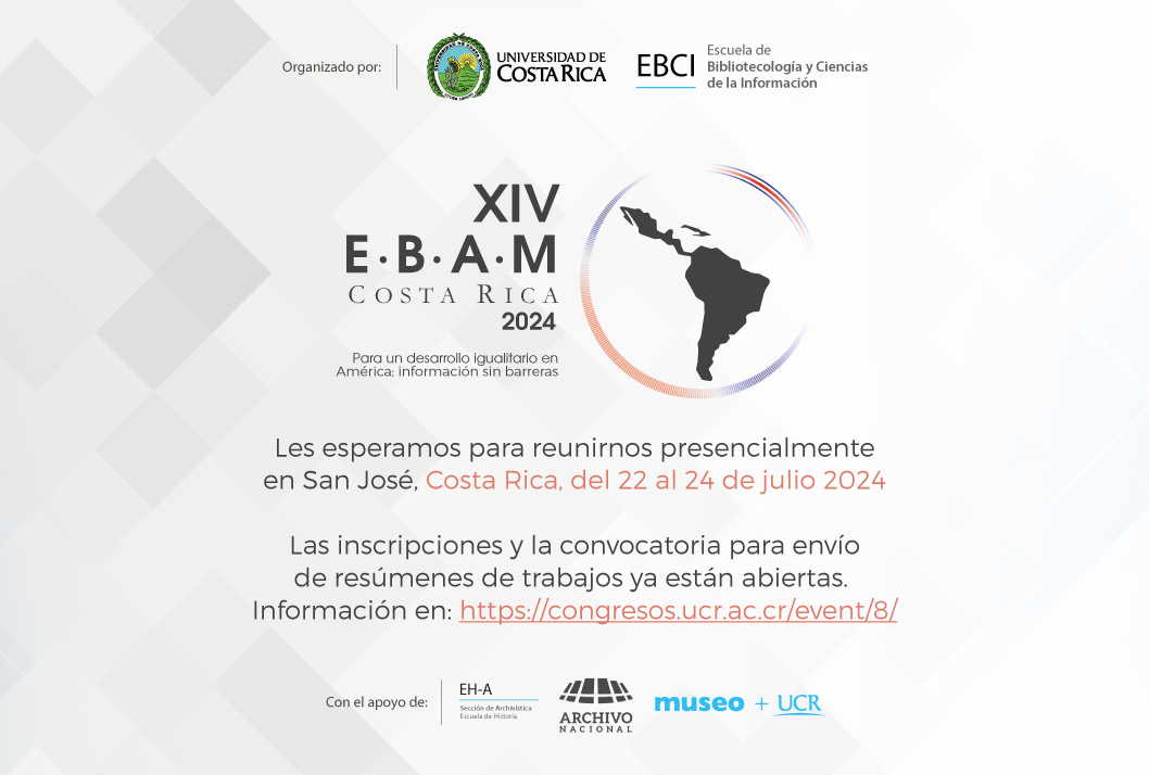  Formulario de inscripción en el siguiente enlace: https://congresos.ucr.ac.cr/event/8/ Fechas …