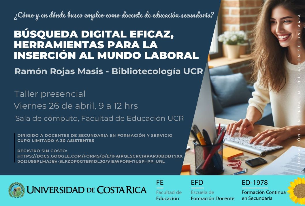  Enlace para inscripción: https://forms.gle/wck7FBSi83pmfi8W9 Fecha: viernes 26 de abril, de 9:00 …