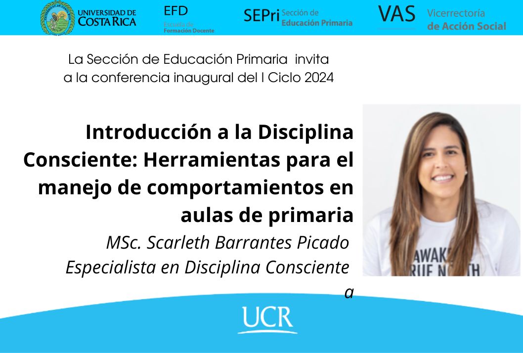  La conferencia es impartida por la MSc. Scarleth Barrantes Picado. La profesora es una …