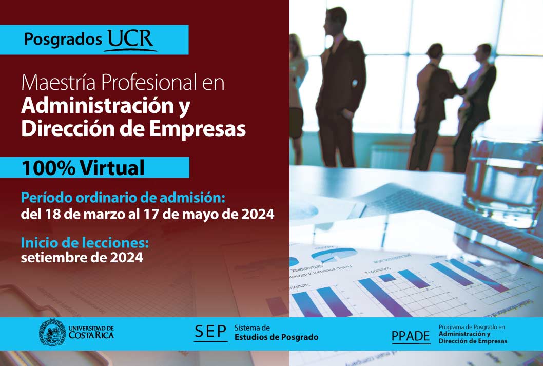   Maestría Profesional en Administración y Dirección de Empresas   100% Virtual Inicio de …