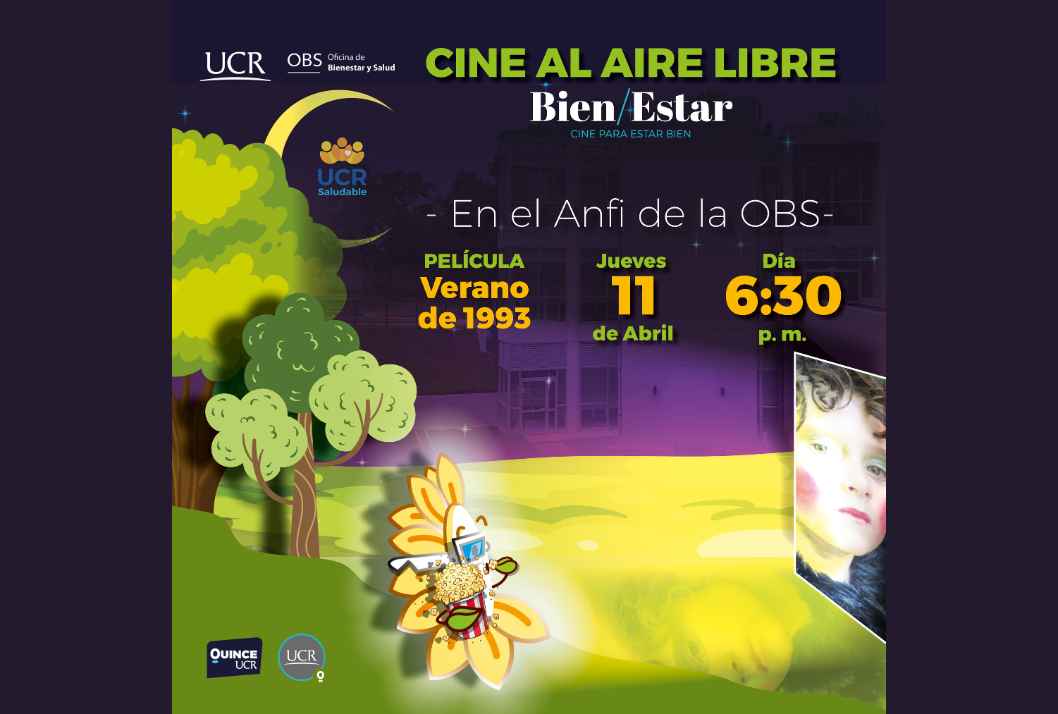  ¡Preparate para una noche de cine al aire libre! El próximo 11 de abril a las 6:30 p. m. traé …